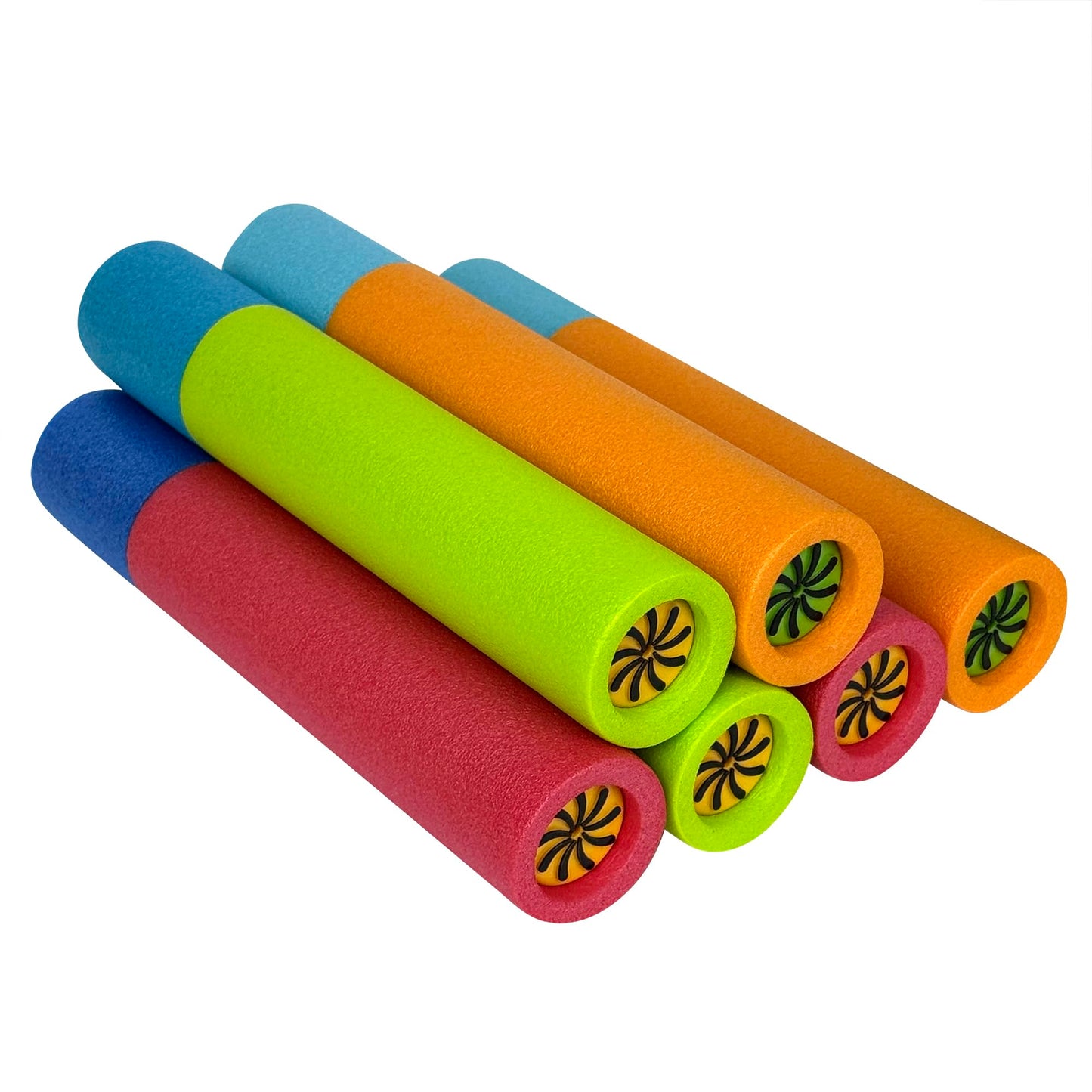 Wasserblaster Set – 6er-Pack Schaumstoff-Wasserspritzen für Kinder & Jugendliche – Bunt