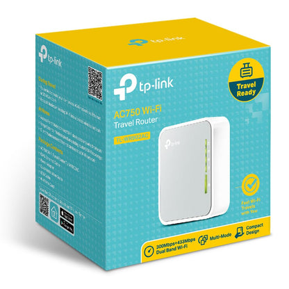 TP-Link TL-WR902AC – WLAN Nano Router, 433 Mbit/s + 300 Mbit/s, tragbar