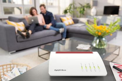 FRITZ!Box 7590 – WLAN AC+N DSL Router mit Mesh, DECT-Basis & Media Server